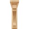 Ekena Millwork 2 1/2"W x 6"D x 8"H Medium Thompson Wood Bracket, Red Oak BKTW02X06X08TMRO - alternate 2